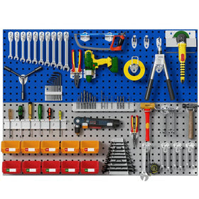 1000*500mm1.2mm Car Care Hardware Pegboard Spray Can Brush Holder Plate for Garage and Workshop