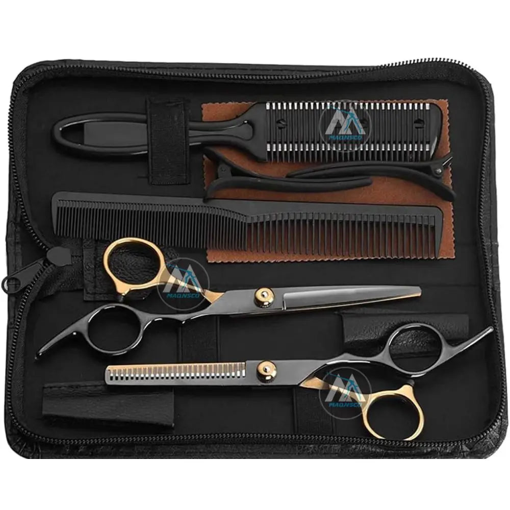 Professional Hair Cutting Scissor for Salon Barber Hairdressing Thinning Texturizing Shears set