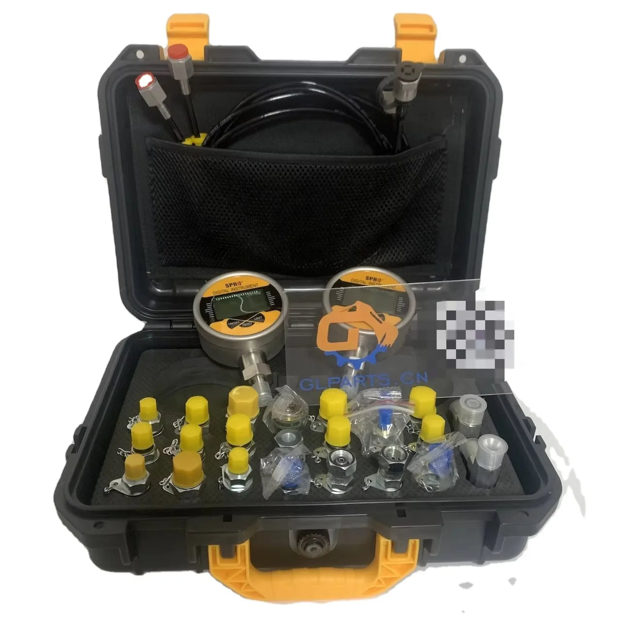 Hydraulic Oil Pressure Gauges for Excavator Digital/Electronic Hydraulic Pressure test Kit