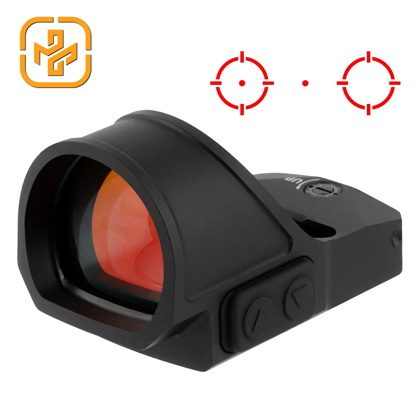 FOCUHUNTER Hunting Large Window 1x26mm Three Reticle Motion Sensor Red Dot Sight 1500G Shockproof Waterproof Telescopic Sight