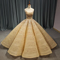 Jancember 6606 Crystal Scoop Sleeveless Puffy Ball Gown Evening Party Dresses