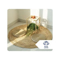 Lovely and sustainable hyacinth carpet with round shape for eco-style home lovers From Blue Lotus Vietnam