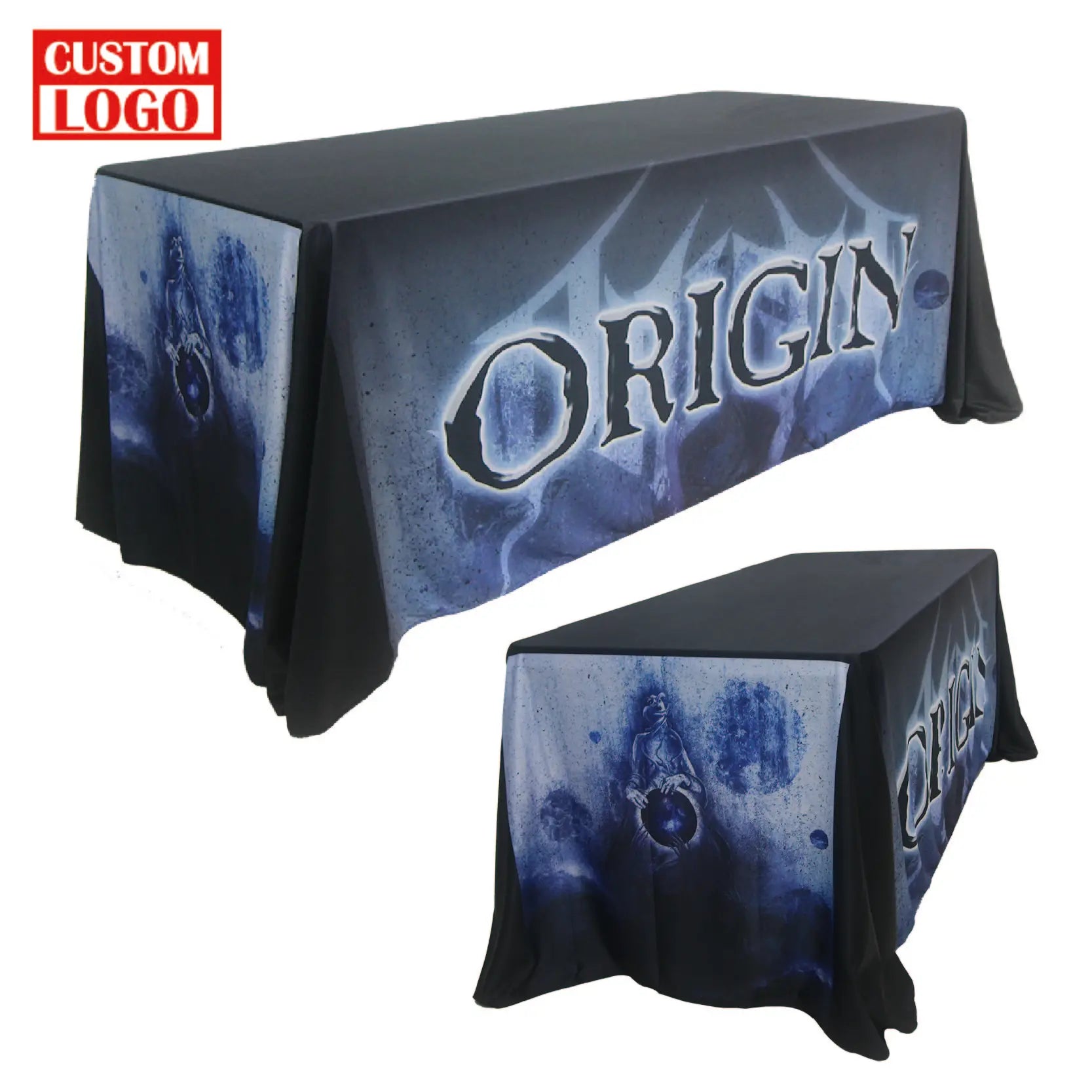 Advertising 6Ft Spandex Table Cover Polyester Table Cover Table Clothes