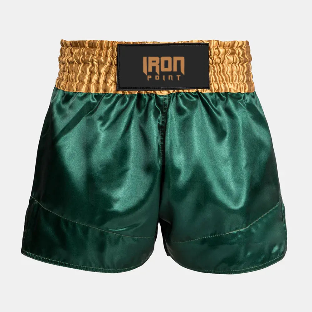 Wholesale Lightweight Men's Muay Thai Shorts Comfortable Elastic Waist Casual Solid Pattern Mid Waist Style Online Sale