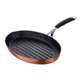 Bergner Infinity Chefs Copper Fish Pan 32x21.8x4cm in forged aluminum with non-stick coating
