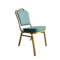 Leather Modern Church Chairs for Stylish Event Seating Option Elegant Steel Church Chair Set for Chic Event Seating Options