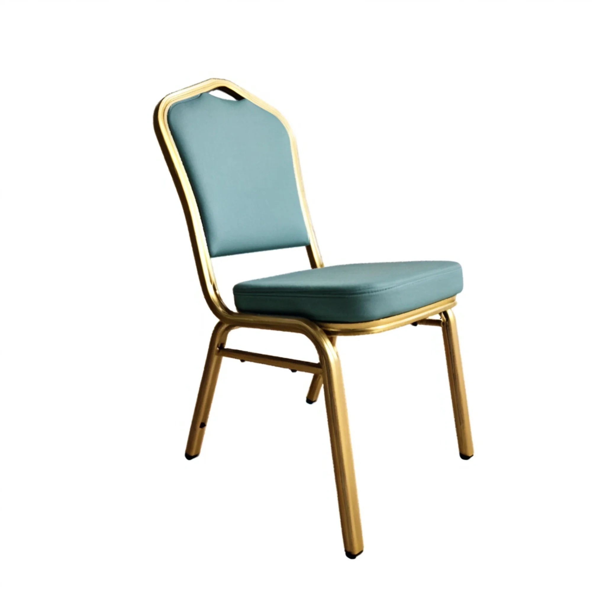 Leather Modern Church Chairs for Stylish Event Seating Option Elegant Steel Church Chair Set for Chic Event Seating Options