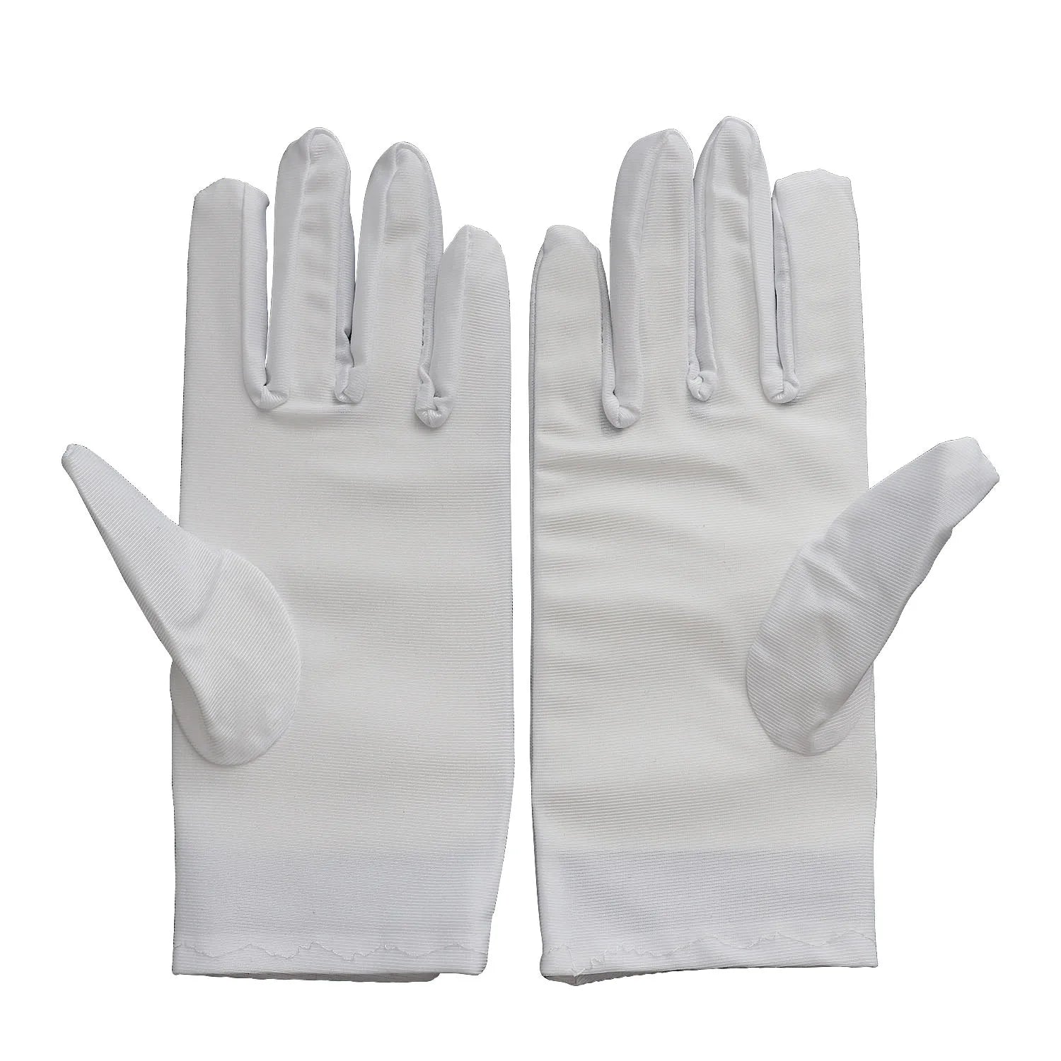 Boasta Jewelry Display Gloves White Black Spandex Soft Lint-Free Gloves for Jewelry Handling and Cleaning Making Tool