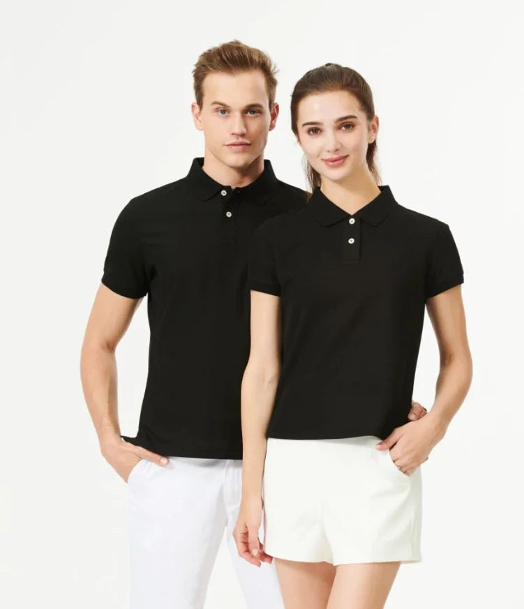 Men's V-Neck Anti-Wrinkle Eco-Friendly Breathable Quick Dry Polyester/Cotton Blend Casual for Shirts Loose Fit Short Sleeves