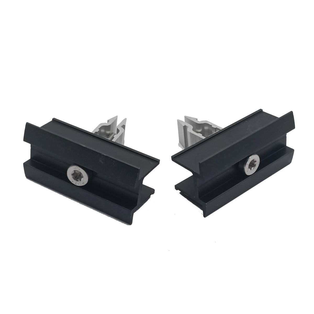 Solar Mounting Clamp Aluminum Alloy 30-40mm Solar Panel Mounting Rooftop Installation MegaBDM