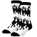 Pair of Lucky Socks long socks fire design size 41-46