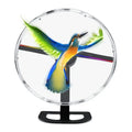 Factory Wholesale Hexagonal 30cm Advertising Display Hologram Equipment Practical 3d Holographic Display Lifelike Desktop