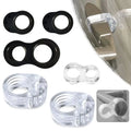 Hot Sale Door Stops Silicone Door Handle Buffer Wall Protection Doorknob Bumper Furniture Protected Crash Pads Shockproof Rings