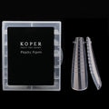 Nail Tips Extension Dual Nail System Forms Clear Acrylic Full Cover False Nail Dual Form with Scale
