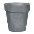 CUBE BETON EFFECT 2.2L pot dimensions (mm) 170x170x150 Marengo color