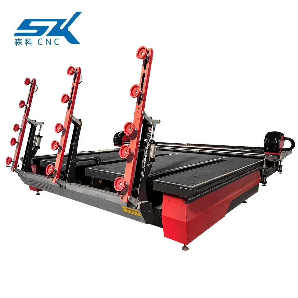 Full Automatic Straight-line Watchmaker Electronic Tempered Flat Cnc Glass Cutting Equipment Machine
