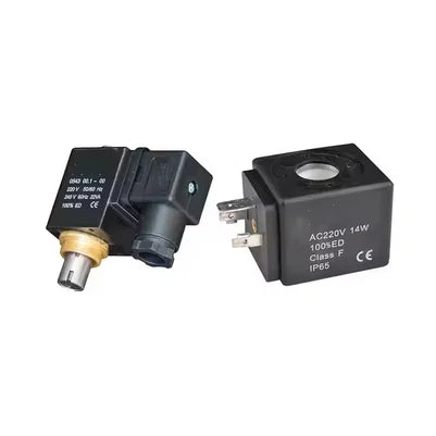 Parker Solenoid Valves Micro Open Frame Push Pull Type with Manual Valve High-Temperature Ball Valves for Water Pilot Structure