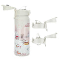 Custom 550ML Kids Vacuum Mug with Silicone Straw Latest 3D Design for Back School & Indoor Activities for Children