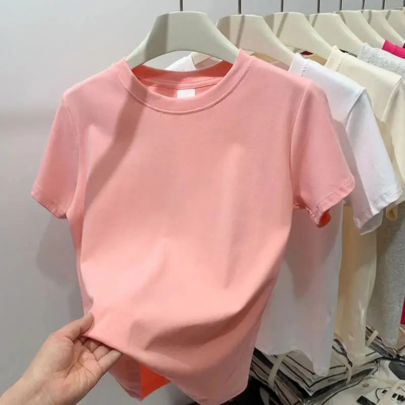 Euro-Chic Oil Painting Print Drawstring Slim-Fit Long Sleeve T-Shirt - Women's Sexy Versatile Indie Top