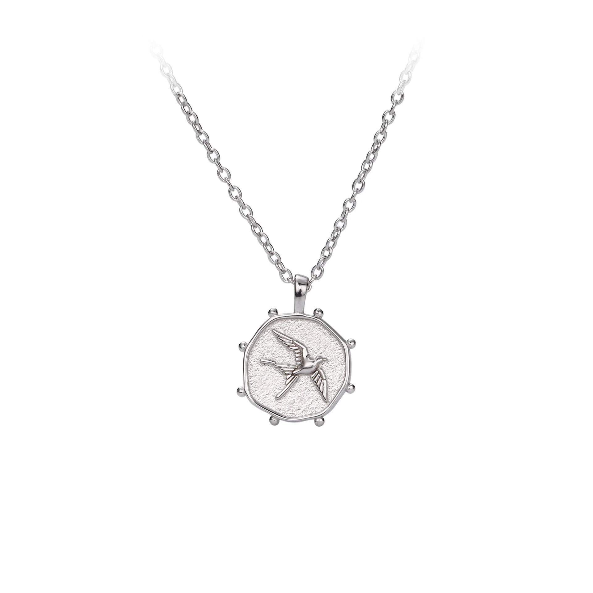 Wholesale Fashion Jewelry Necklaces Silver 925 18k Gold Necklace for Women Bird Design Pendant Women Gift