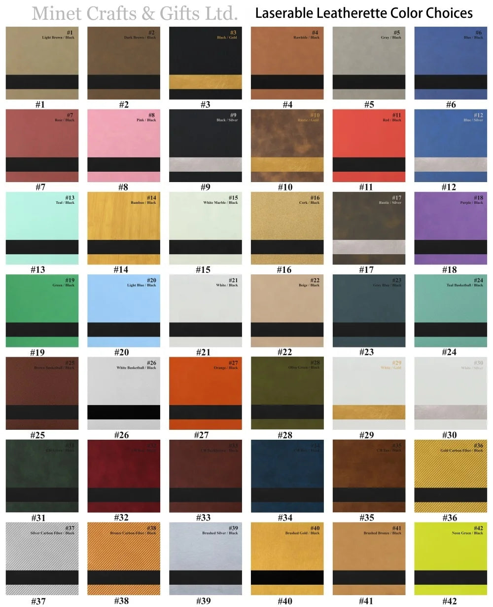 New Design Colorful Carbon Fiber Leatherette Hot Selling Golf Texture Leatherette Sheets for Laser Engraving