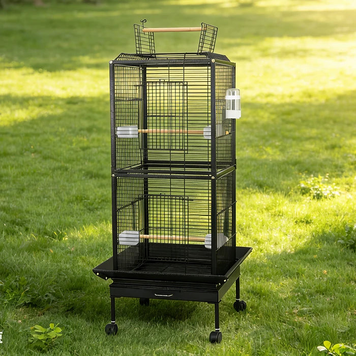 Safe Material Parrot Cage Bird Cage Customizable Small Bird Cage Personalized Needs Jaulas Para Pajaros Bird Breeding Cage MegaBDM