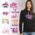 Low Minimum Order Quantity Custom Iron on Transfers Printer Custom Heat Transfers Sticker Printing for