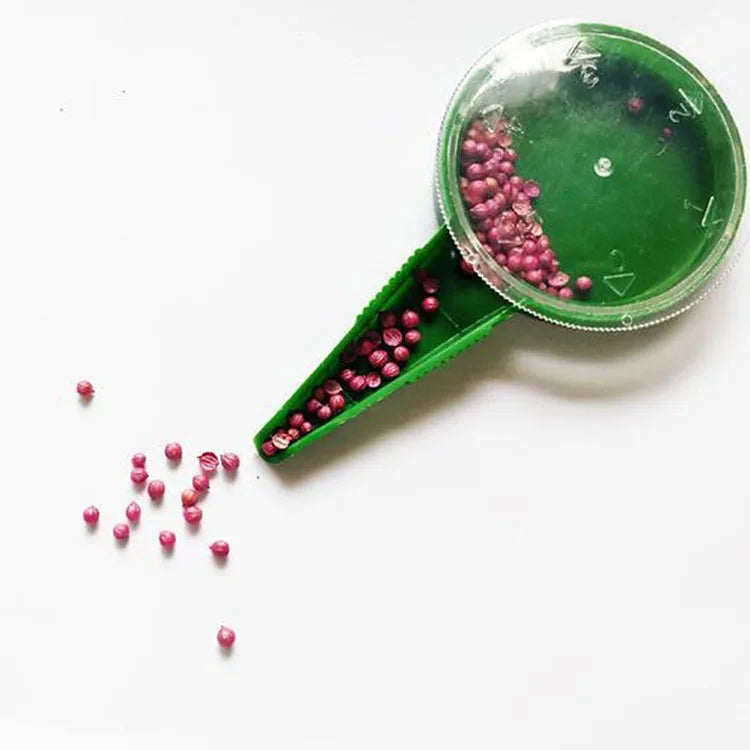 Gardening Seedling Planting Garden Seeding Hand Held Flower Plant Seeder 5 File Adjustable Seed