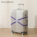 Adjustable Elastic X Shape Luggage Binding Strap for Secure Suitcase Fixation System-Travel Accessory