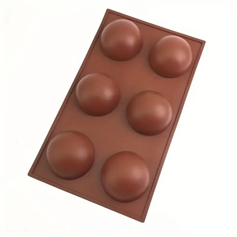 Silicone Mousse Semi Sphere Baking Mold for French Desserts Chocolate Jelly Ice Cube Tray