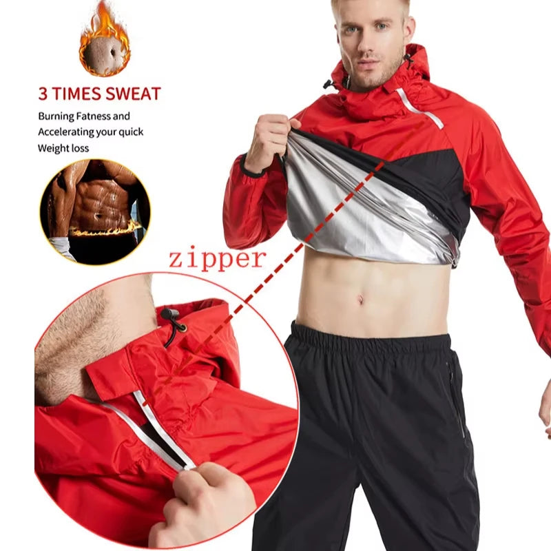 Hot Selling Sweat Suit for Workout Fitness Training Weight Loss Fat Reduction Wholesale Sauna Suit