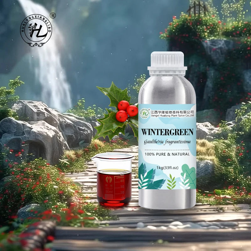 Nepal Wintergreen Essential Oil for Massage - 100% Pure Natural Gaultheria Fragrantissima Leaves Steam Distilled | 1kg