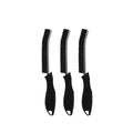 3pcs Kitchen Sink Tile Blind Spot Cleaning Multifunctional Window Groove Dust Hard Brush Crevice Brush