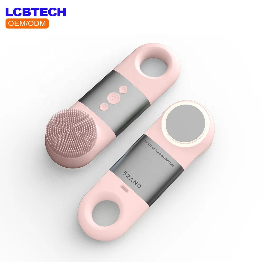 New Hot and Cool Apply Waterproof Electric Facial Cleansing Brush for Home Use Wash Face Cleaning Deep Clean  Tools