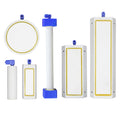 Cowater WGL-360 0.001mm Nano Bubble Oxygen Enhancing Ceramic Aerator Diffuser Aquaculture Equipment 1.0-1.5 L/min Water Flow