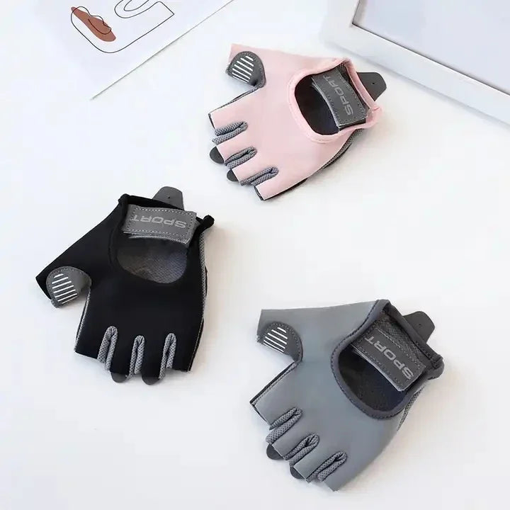Melenlt Half Finger Workout Gloves-Popular Custom Sports & Fitness Training Exercise Gym Gloves for Protection