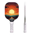 Portable Durable Custom 11mm Fiberglass Pickleball Paddle Playing Training Pickleball Racket Outdoor Sports MegaBDM