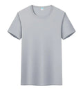 Oem customized cross border sublimated short sleeved foreign trade european size quick drying t shirt
