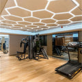 6500K Anti-UV COB LED Hexagonal Light with IP55 Rating for Workshop and Garage Use in Color-Sensitive Environments