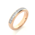 Wholesale Customizable 14K Lab Grown Brilliant Cut Classic IGI Certified Solid Gold Rings Women Stylish Simple Plain Daily Wear