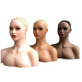 Wholesale Female PVC Head Dummy With Thick Lips Mannequin Head for Display Wig Mannequin Head