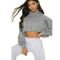 Fall Winter Joggers Suit 2 Piece Hoodie Set Zipper Jacket Set Sweatpants Women Sweatsuits Set Tracksuit Plus Size Women Clothing