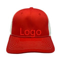 Richardson 112 Mesh Trucker Hat with Custom 3D Embroidery Logo 5-Panel Sports Cap for Outdoor Casual Travel Use Trucker Hat