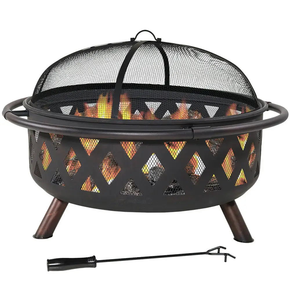 Wholesale Direct Sales Portable Outside Patio Camping Outdoor Wood Burning Fire Pit Outdoor Fire Baskets