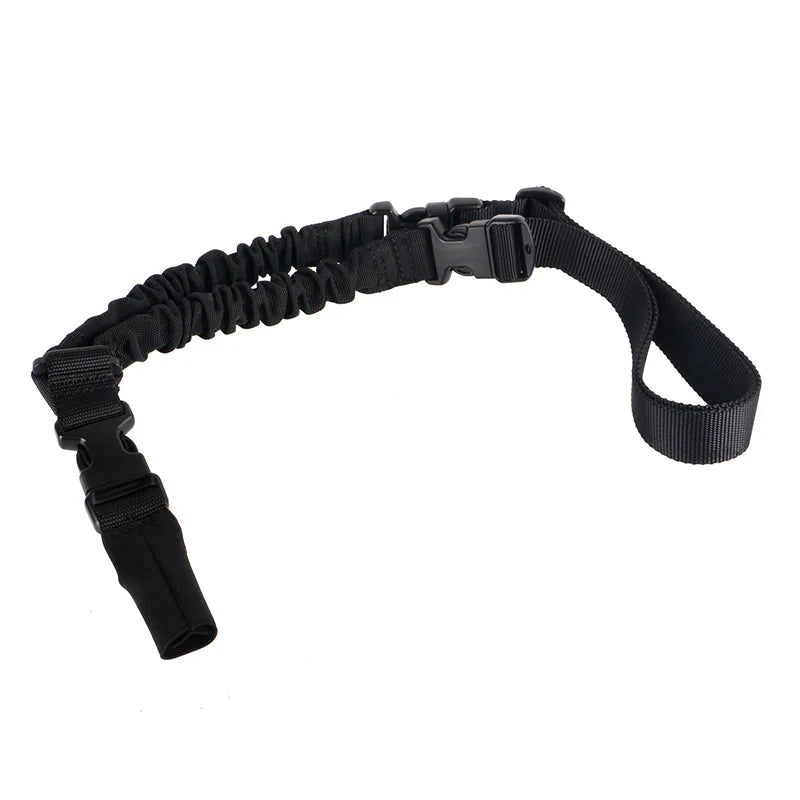 Focuhunter Nylon Adjustable Tactical Single Point Sling Shoulder Strap Quick Release Sling Strap Outdoor Hunting  Accessories
