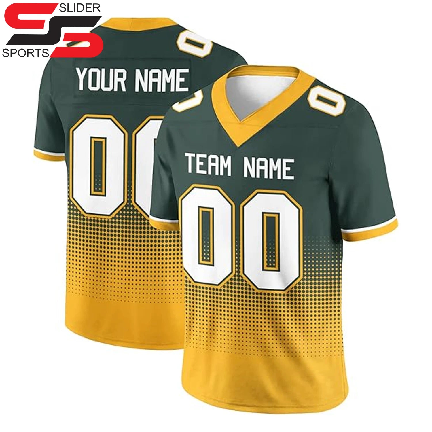 Team Jersey American Football Soccer Jersey Short Full Set Breathable Plus Size Customizable Colors & Logos