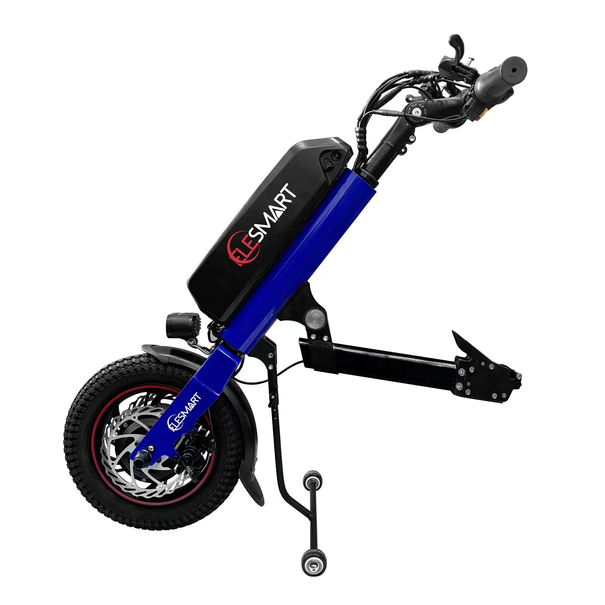 Upgraded Model Elesmart A6 Electric Wheelchair Handcycle Center Connection Method With Lithium Battery