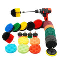 Zhenda 45pcs Hand Eco-Friendly Drill Cleaning Brush Power Scrubber for Kitchen Bathroom Hotel Tyres Car Wheel Cleaning