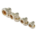 Premium Quality High-Pressure Brass 20mm*20mm Aluminum-Plastic Composite ANSI Standard Forged Female Connectivity Pipe Fitting