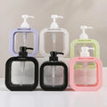 300ml 500ml Empty Customizable Refillable Square White PET Shampoo Bottle with Lotion Pump (PP) UV/Digital/Silk Screen Printing
